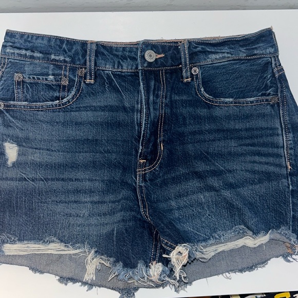 Dark blue American eagle jean shorts - Picture 1 of 3